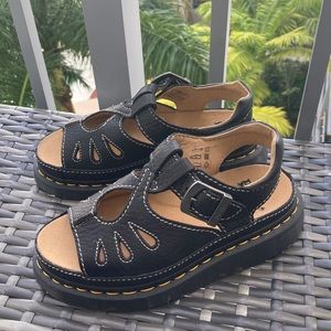 Dr Martens Castillo Leather Fisherman Sandals